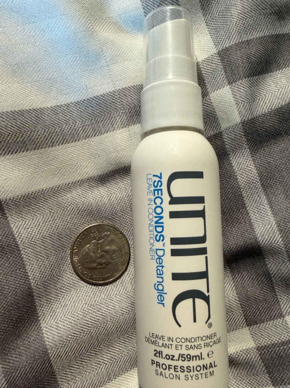 🍄6$26 Unite 7seconds detangler leave in conditioner travel size NWT